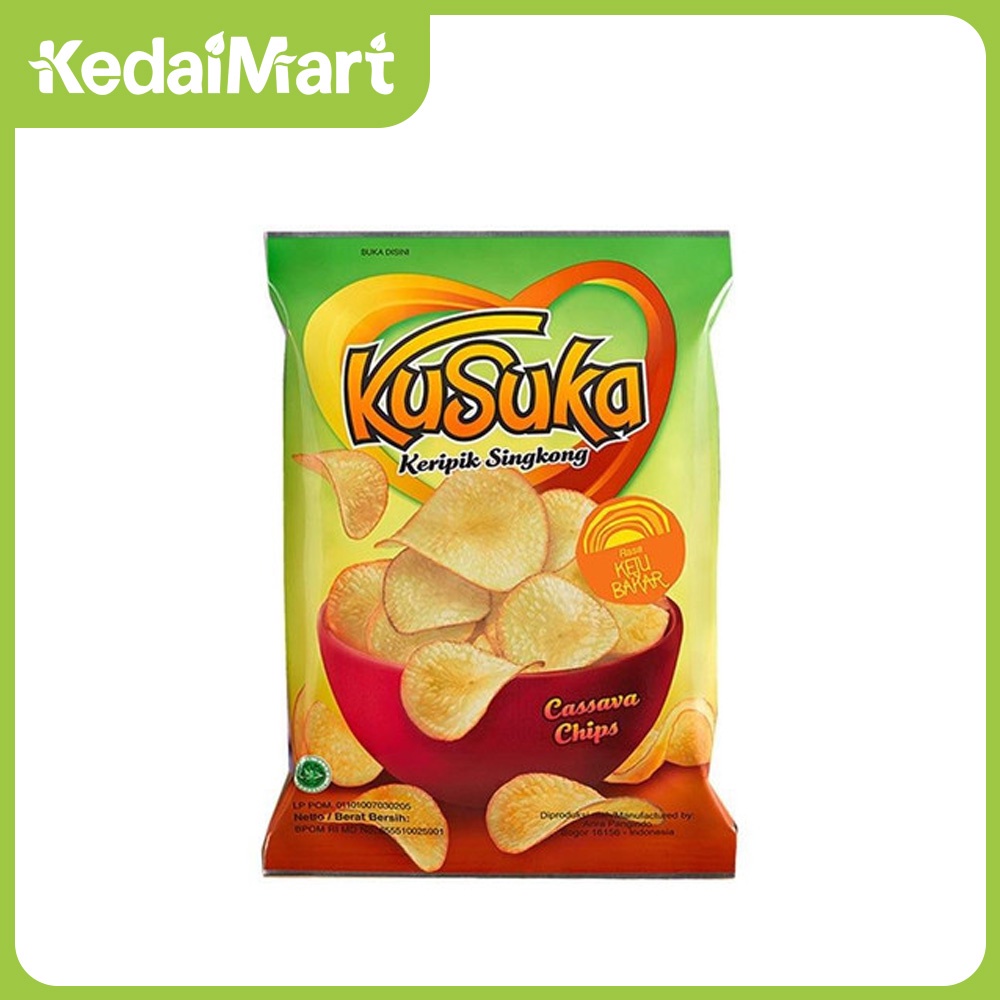 

Kusuka Keripik Singkong Keju Bakar 60 Gram
