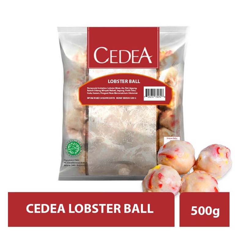 

Cedea Bakso Ikan Rasa Lobster