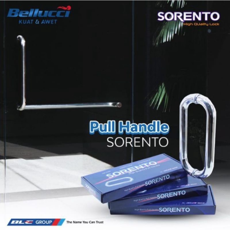 Pull Handle Sorento / Handle C Sorento / Handle Pintu Kaca / Tarikan Pintu C / Tarikan Pintu Kaca