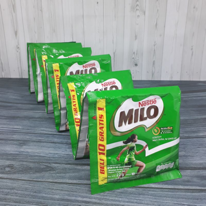 

milo sachet 22 gram