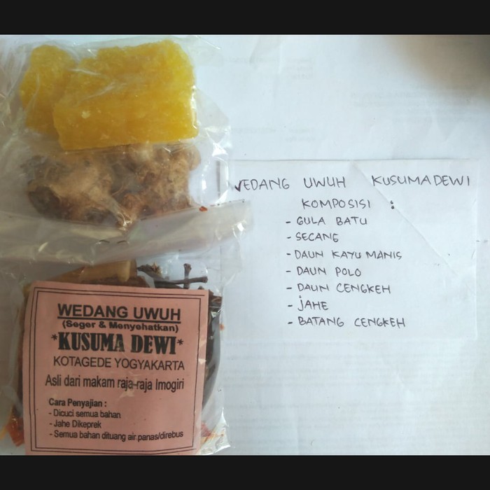 

wedang uwuh kusuma dewi