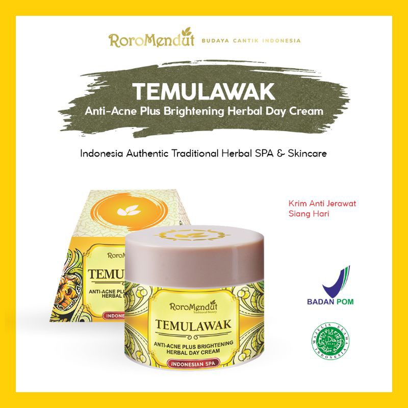 Day Cream Temulawak Roro Mendut