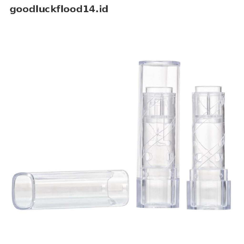 [OOID] 5PCS Empty Lip Clear Tubes Lip Balm Tube Lipstick Cosmetic Container  ID