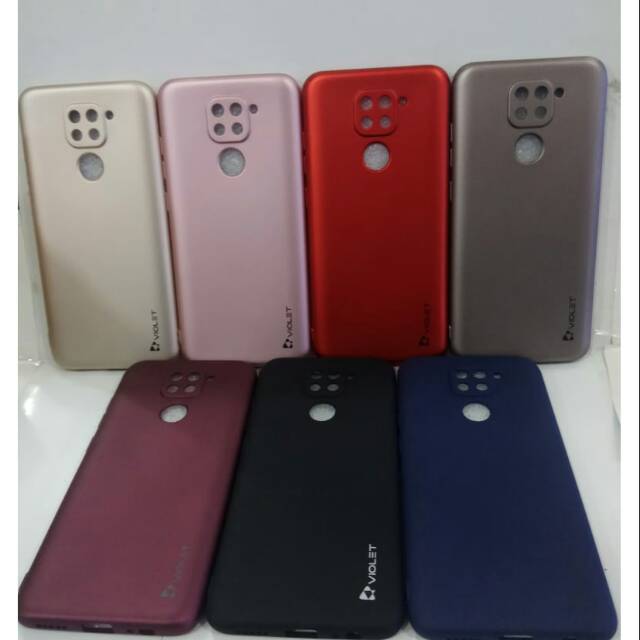 BABY SKIN ULTRATHIN CASING SOFTCASE VIOLET REDMINOTE 9