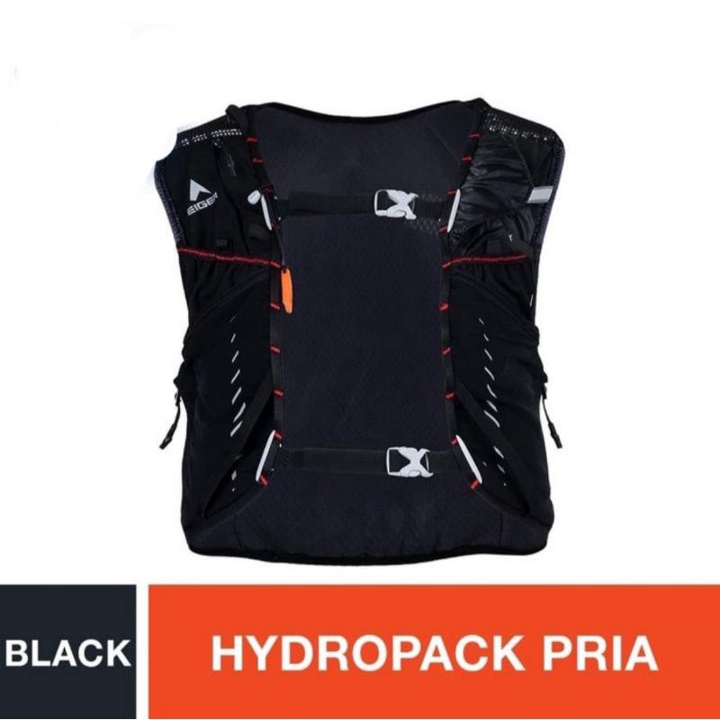 Tas Ransel Eiger1989 Flow Motion 5 Hydropack Black Tas Sepeda Cycling