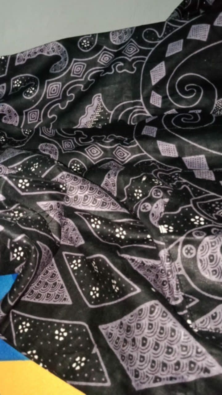 Kemeja Batik Pria Lengan Panjang Size M L Xl Xxl Bswart Batik Hrb026