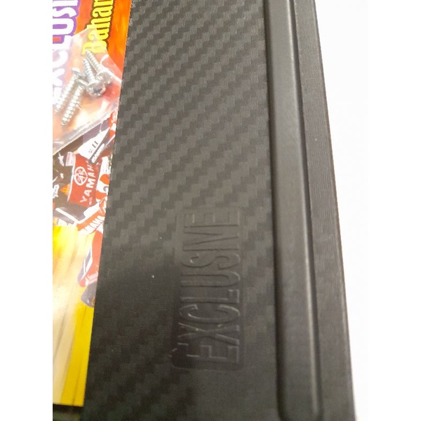 cover plat NO MPX&amp;EKSKLUSIF berkualitas
