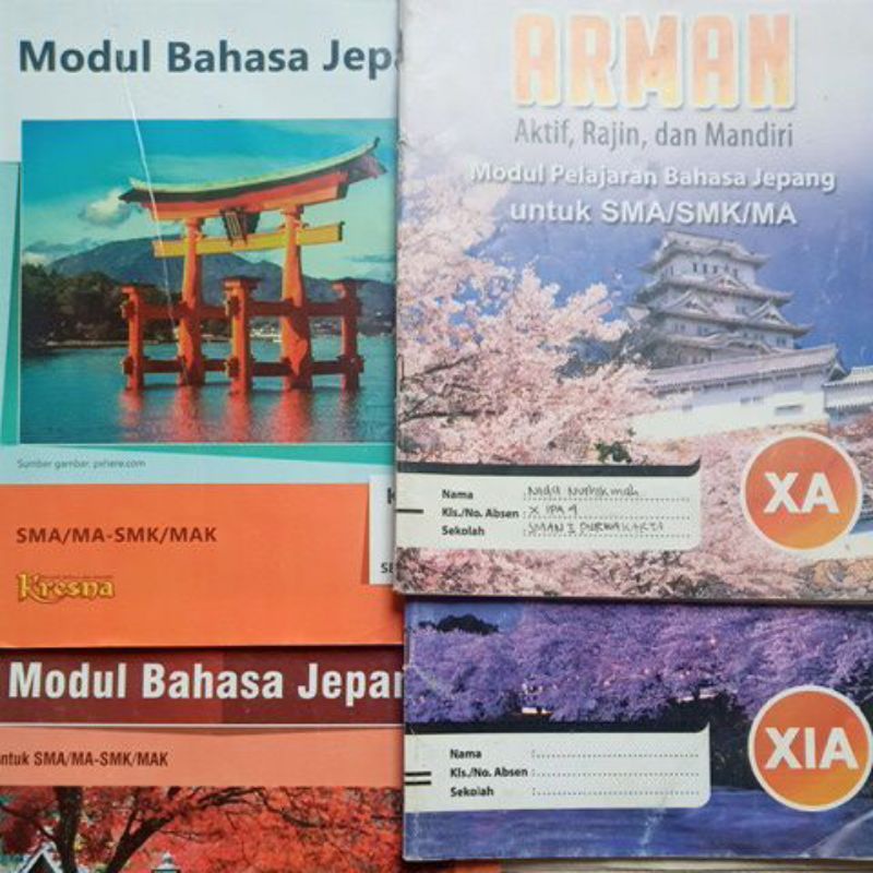PRELOVED BUKU LKS JEPANG SMA