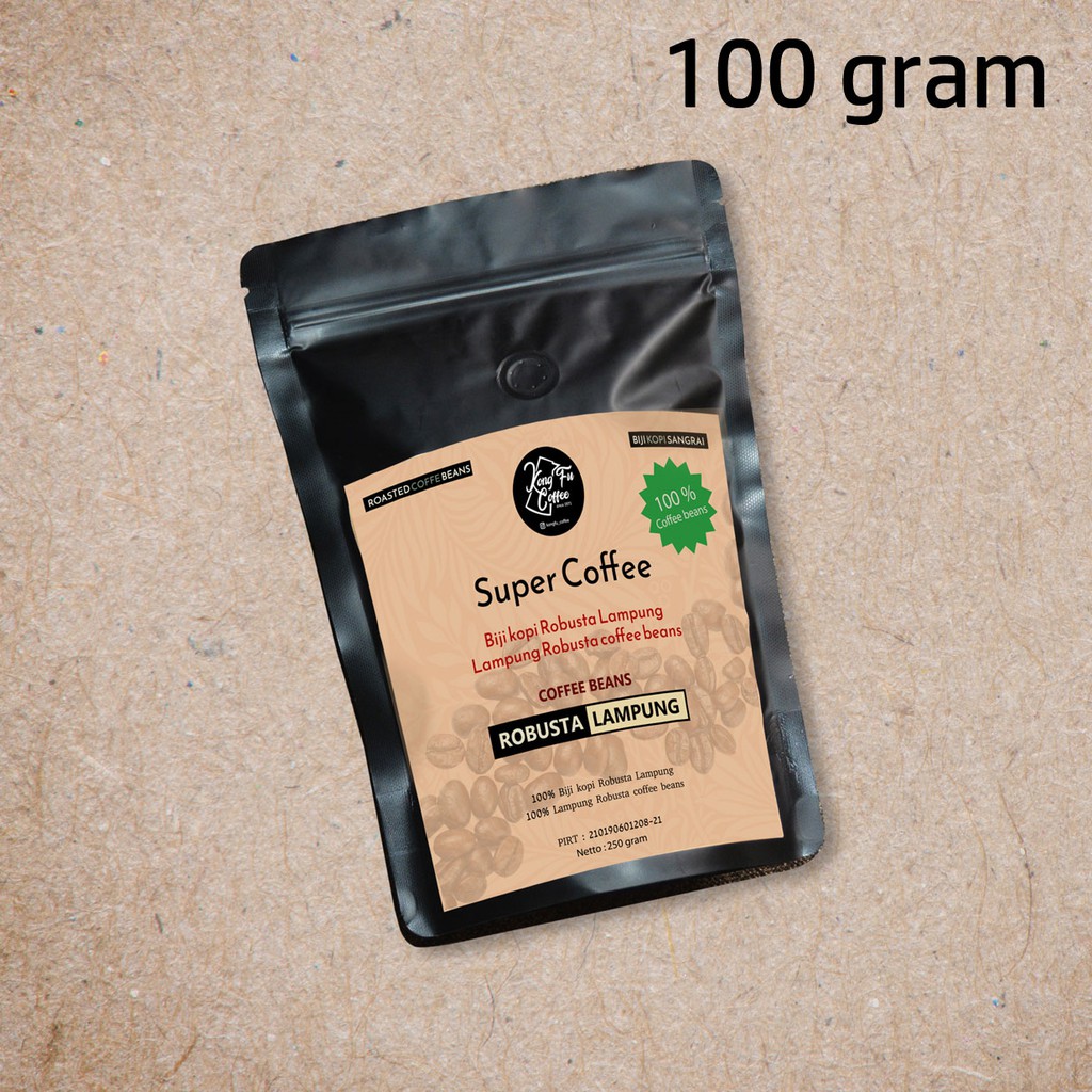 

Kopi Bubuk / Biji Robusta Lampung 100Gram