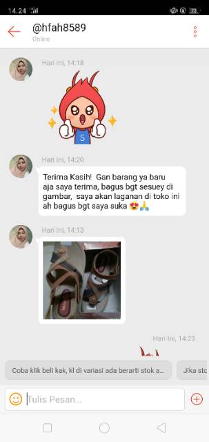 BISA COD Sepatu Sandal Wanita Platform Jepit Mulan 1682