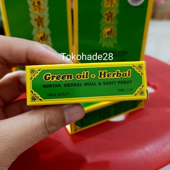 CAPLANG Green Oil Herbal 3ml 5ml 10ml Cap Lang Green Oil