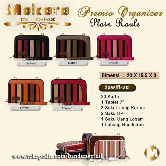 Makara Premio Organizer/MPO Plain Murah/Tas/Dompet Selempang Wanita/Tablet 7 inch/Terlaris