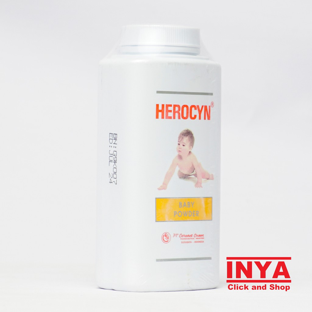 HEROCYN BABY MEDICATED SKIN POWDER 200gr - Bedak Bayi