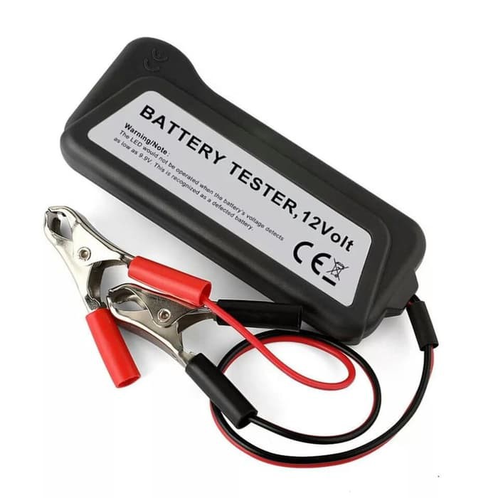 Alat Tester Aki Mobil Motor Led Tester Alternator Battery Test Accu