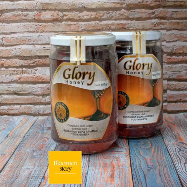 

Madu Asli dengan Sarang Madu | GLORY Honey 400gr BPOM