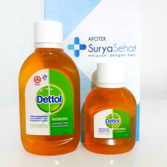 Dettol Cair 45ml 95ml 245ml- Antiseptik Desinfektan