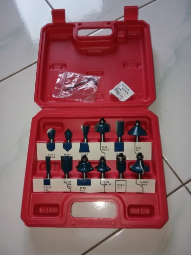 Mata Profil Satu Set 12pcs Tajam Harga Promo