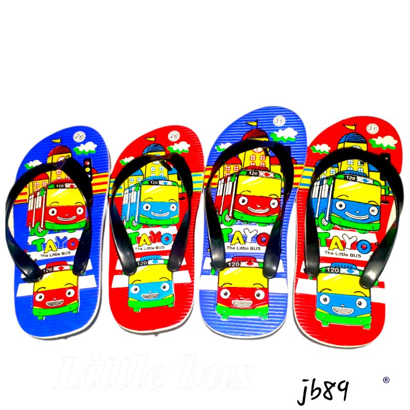 JB-Sandal Anak Karakter Tayo murahh