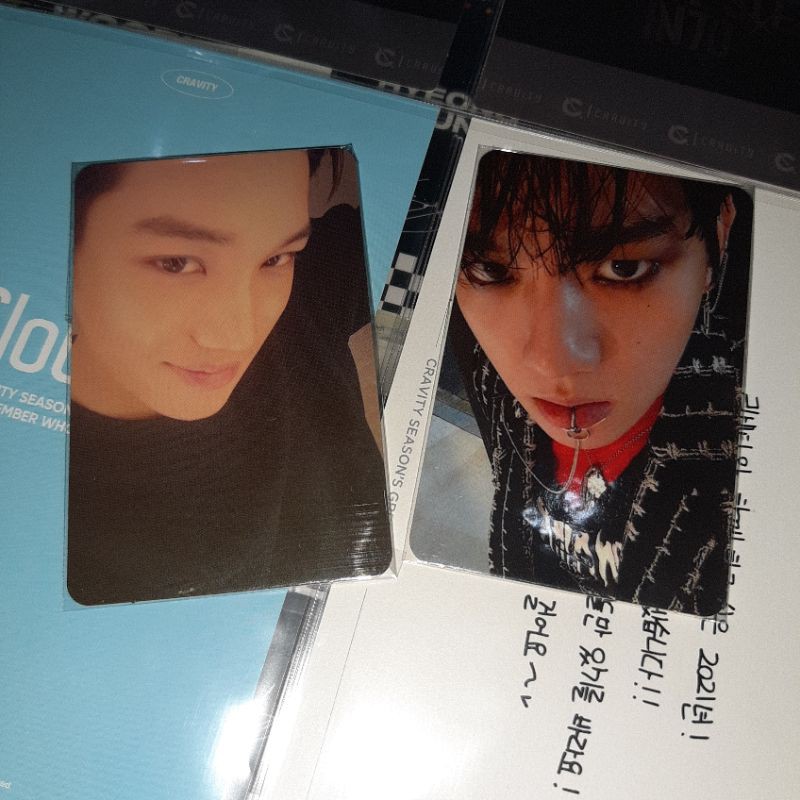 BAEKHYUN KAI EXACT PC PHOTOCARD MONSTER LUCKY ONE