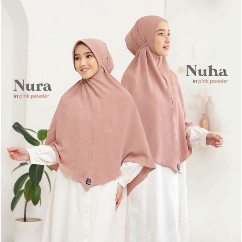 azmeela Nuha Nura khimar instan syari