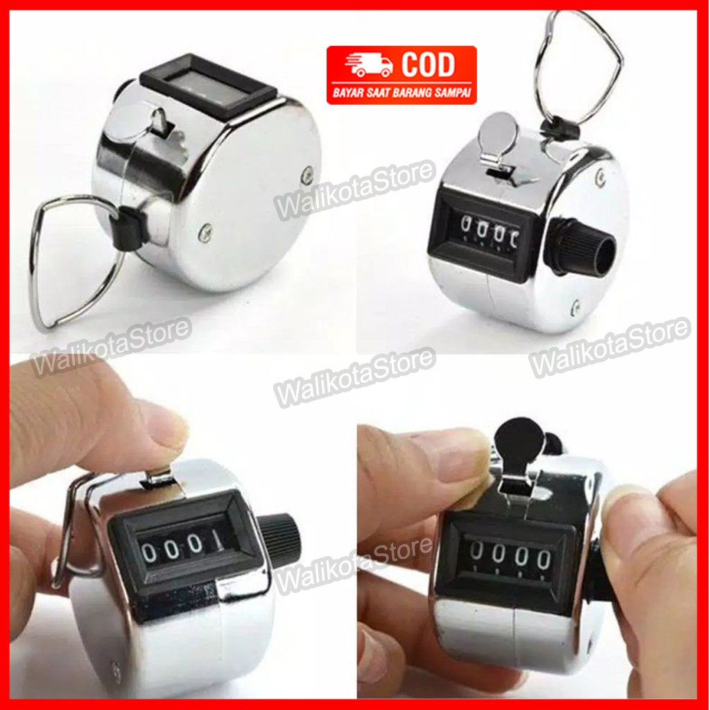 

Hand Counter Alat Penghitung Tangan Penumpang Dzikir Tasbih Manual