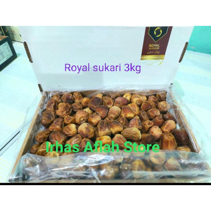 

Kurma Sukari Royal 3kg