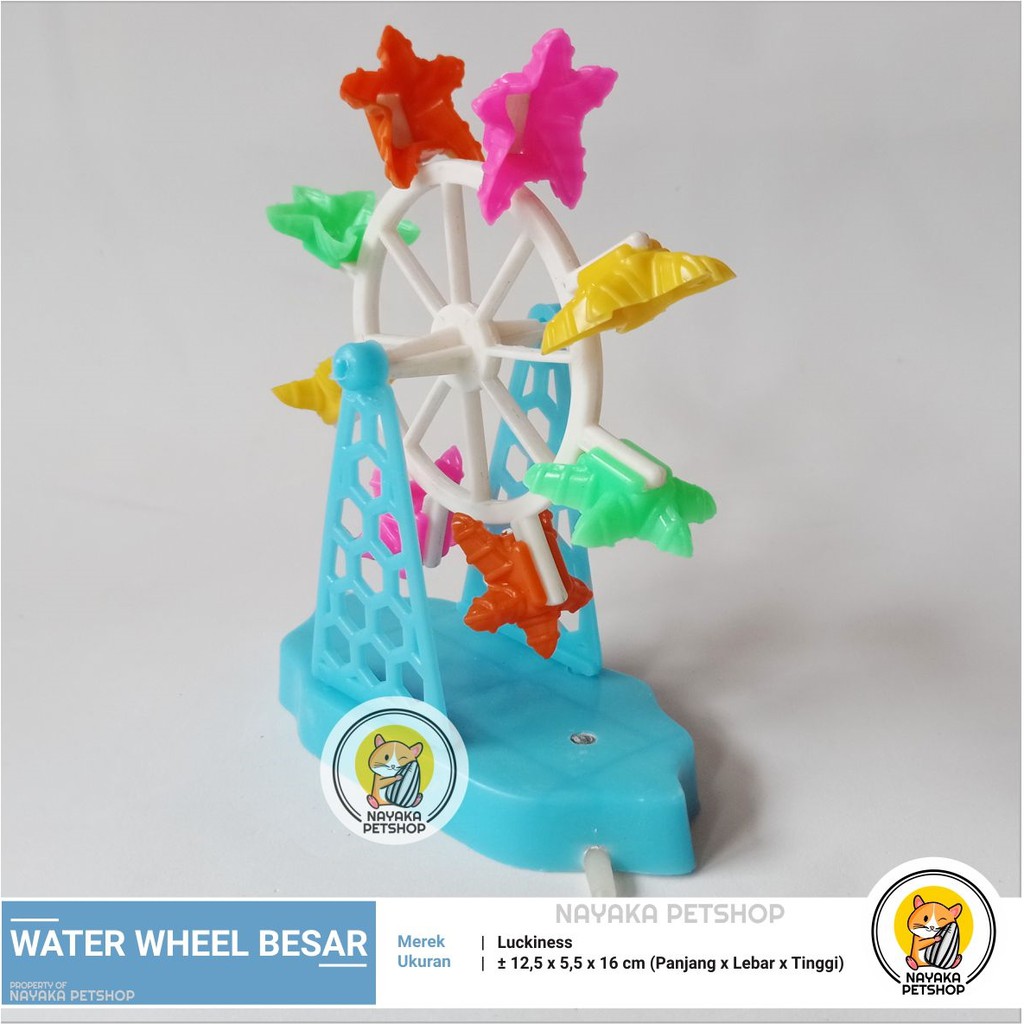 Kincir Air Besar Hiasan Ornamen Dekorasi Aquarium Water Wheel