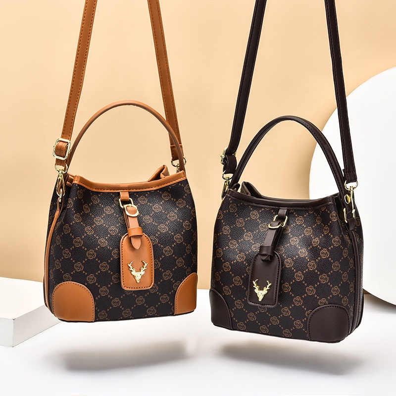 BJ28009 (2IN1) - BLACK/BROWN/COFFEE/KHAKI - TAS WANITA FASHION IMPORT MODIS ELEGAN TERMURAH TERLARIS TERBARU BAGSTORE JAKARTA TAS BATAM JT8009 BQ3386 LT2032