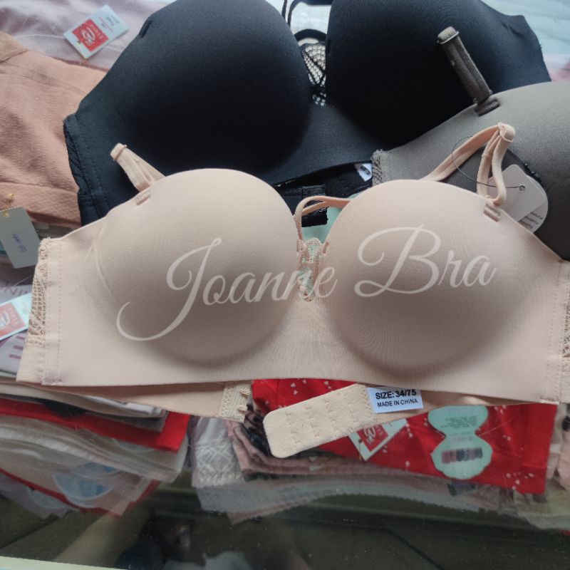 Elena Bra BH Robot Half Cup (1/2 Cup) Busa Tebal E 292120 - 34B - 38B - Bra Tanpa Kawat Setengah Cup