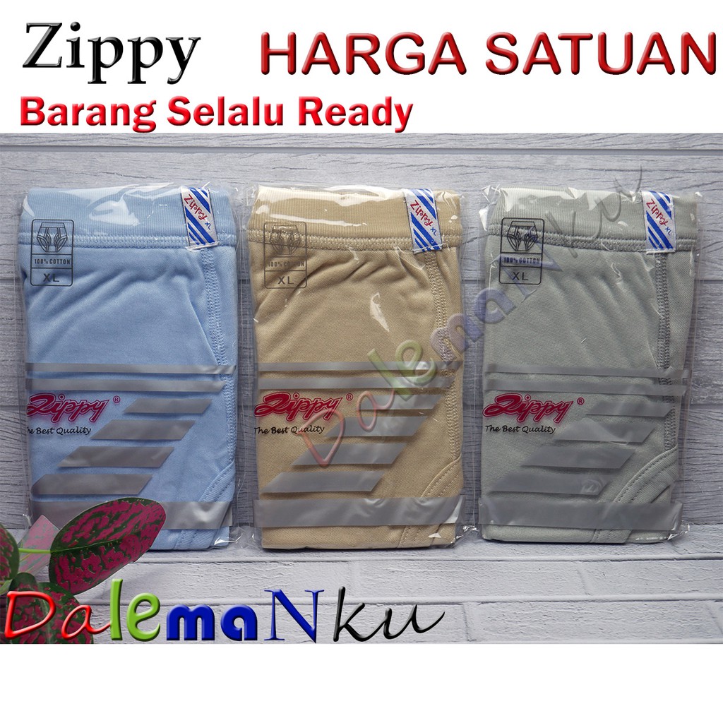 Celana Dalam PRIA ZIPPY Paket 3 Helai