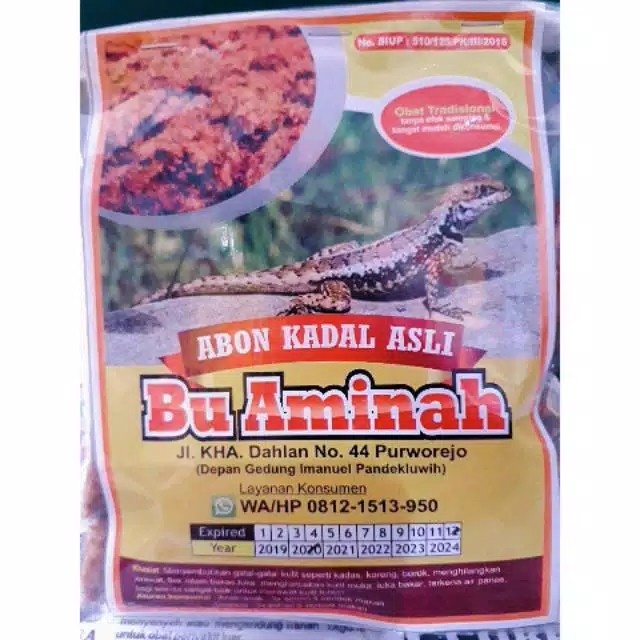 

ABON KADAL ASLI 50 GRM