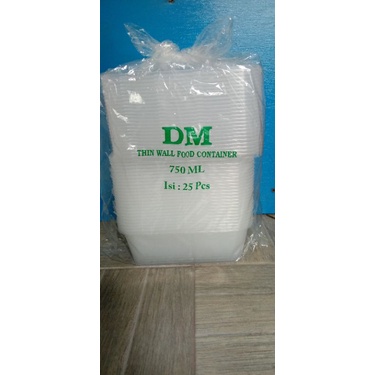 Thin wall DM 750 ml
