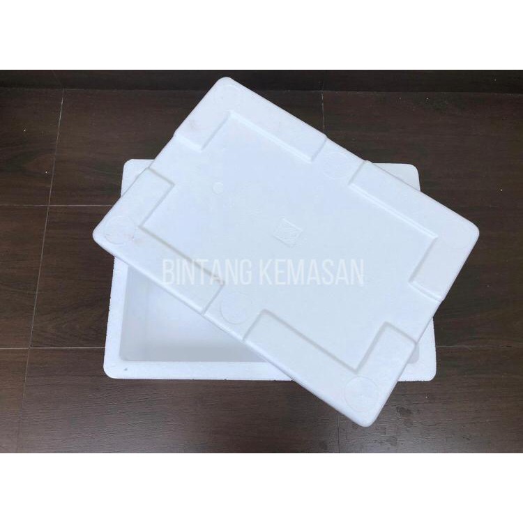 Box Styrofoam GG PENDEK 52 x 37 x 19cm Box Ikan