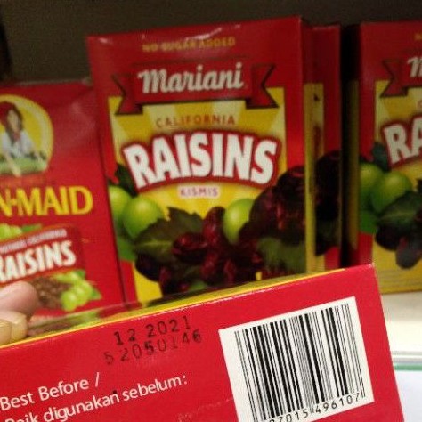 

Mariani Raisins Kismis 300gr