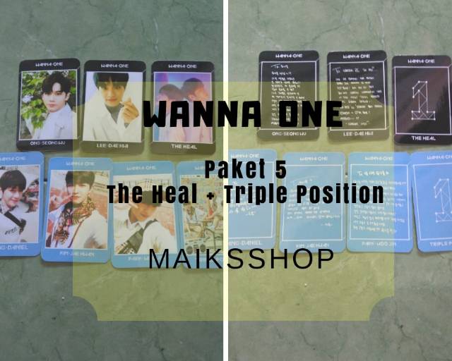 Wanna One Undivided All Version Photocard