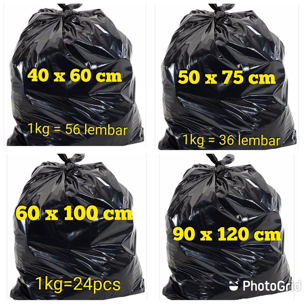 Jual Kantong Sampah Plastik Sampah Besar Kecil Sedang Keep Smiling Indonesiashopee 8148