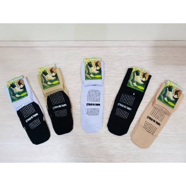 KAOS KAKI WUDHU ANTI SLIP IJTIHAD WA TAQWA PRIA WANITA KAOS KAKI WUDHU ANTI SLIP IJTIHAD WA TAQWA PRIA WANITA
