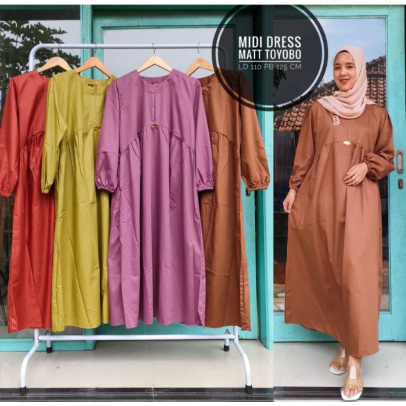 Midi Dress Busui Frendly