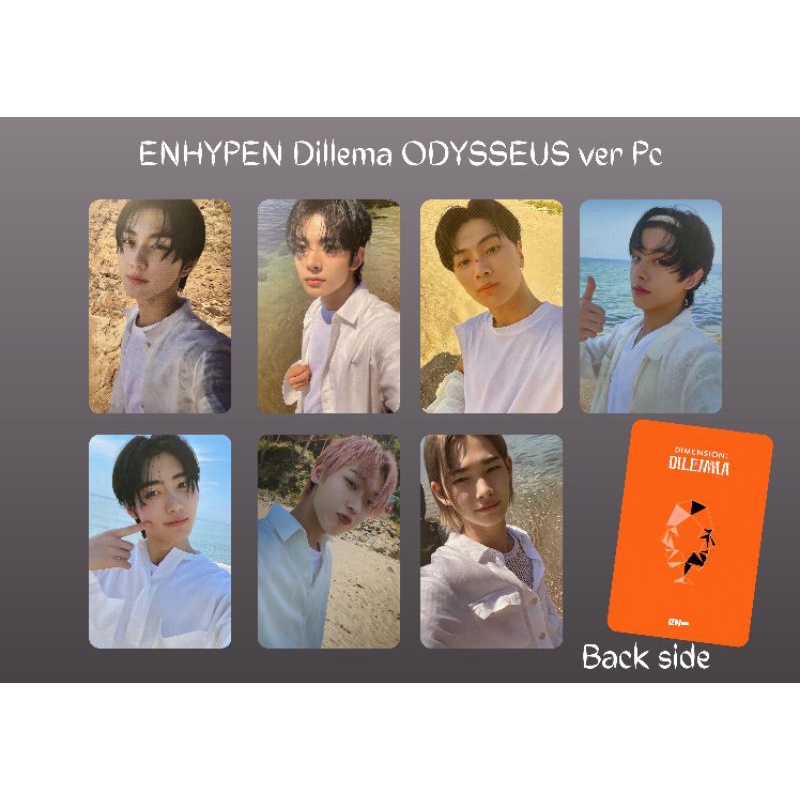 ENHYPEN Dillema ODYSSEUS Pc / Photocard (unofficial)