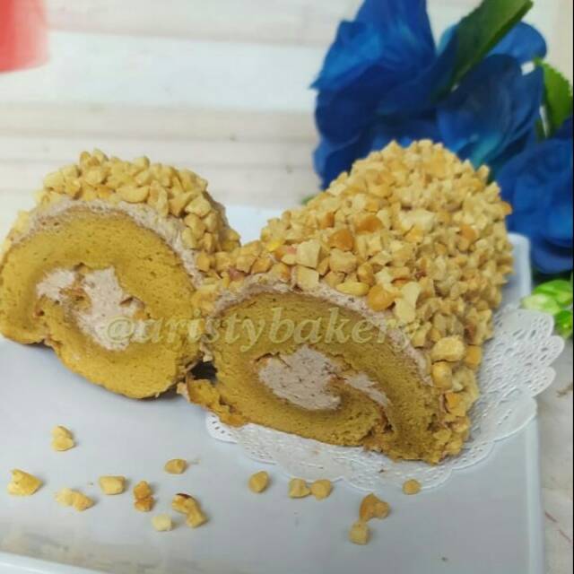 

Mocca roll cake