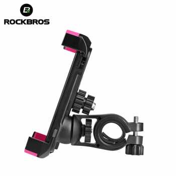 Holder Sepeda Handphone Smartphone Rotasi 360 Derajat Rockbros