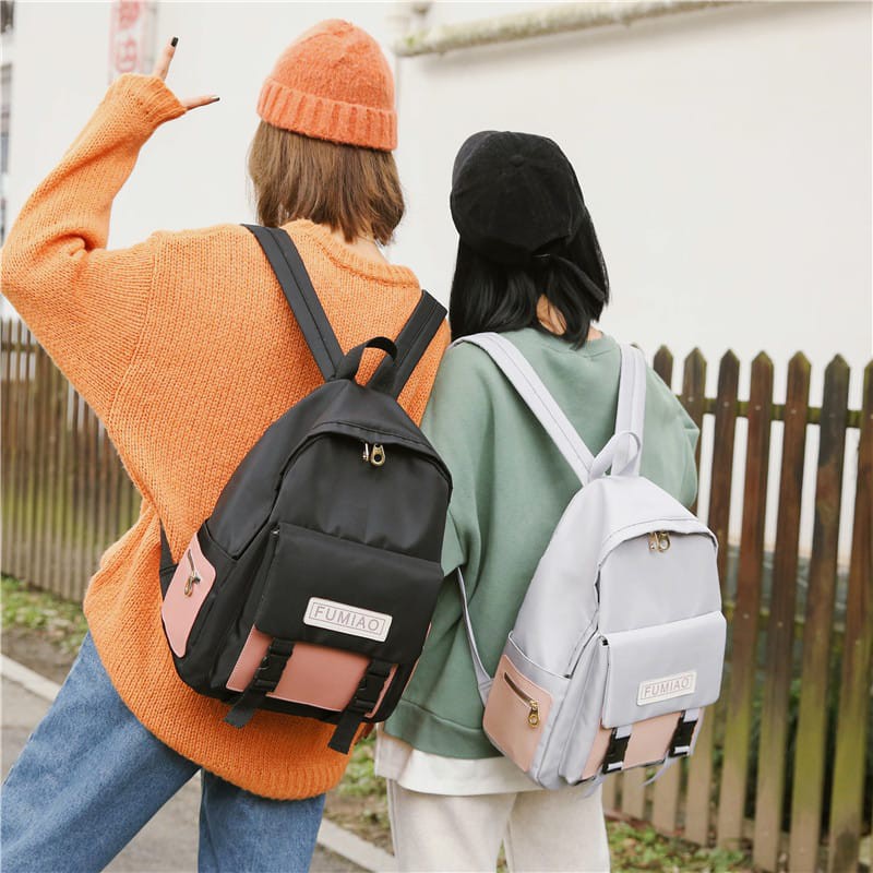 KSO_BAG - Tas Ransel Backpack Wanita Murah Tas Ransel Sekolah Fumiao Korean Style Termurah