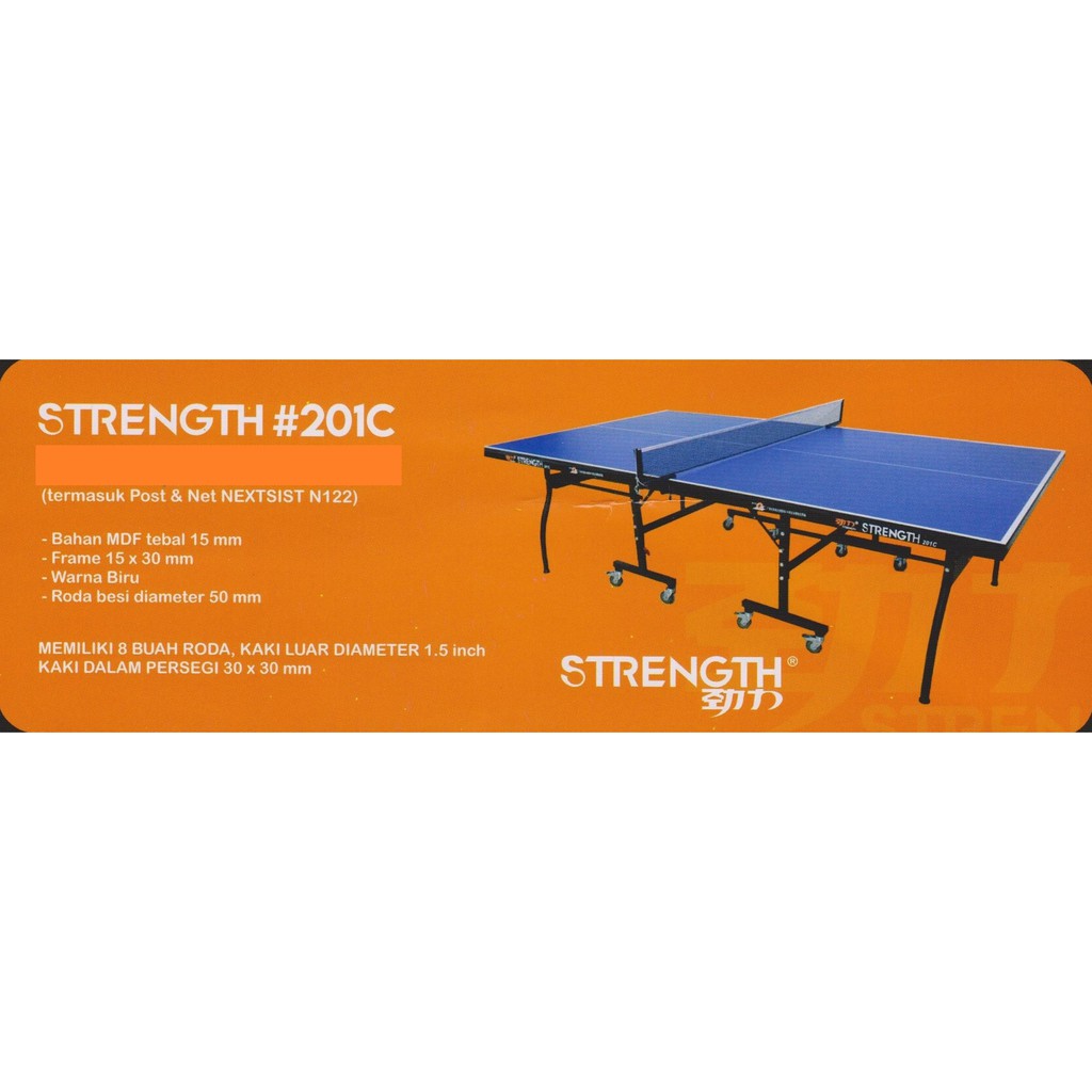 Tenis Meja Pingpong Strength 201 C