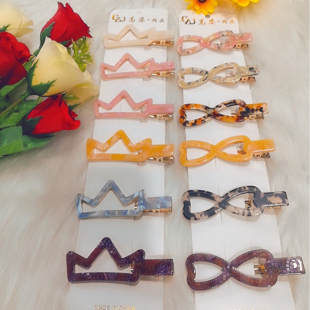 Jepit Jepitan Rambut Korea Mutiara Import / Pearl Hairclip Hairpin / Jepit Syahrini