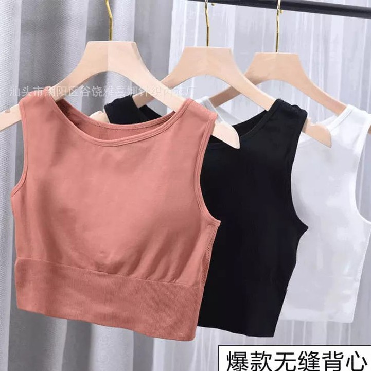 SEXYLADIES Tank top wanita import busa croptop sexy croptop import model korea minimalis