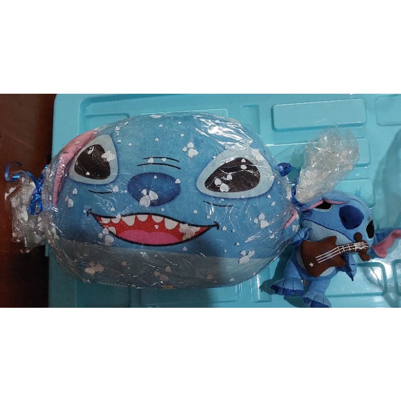 boneka monyet stitch bear guling bantal leher  preloved second