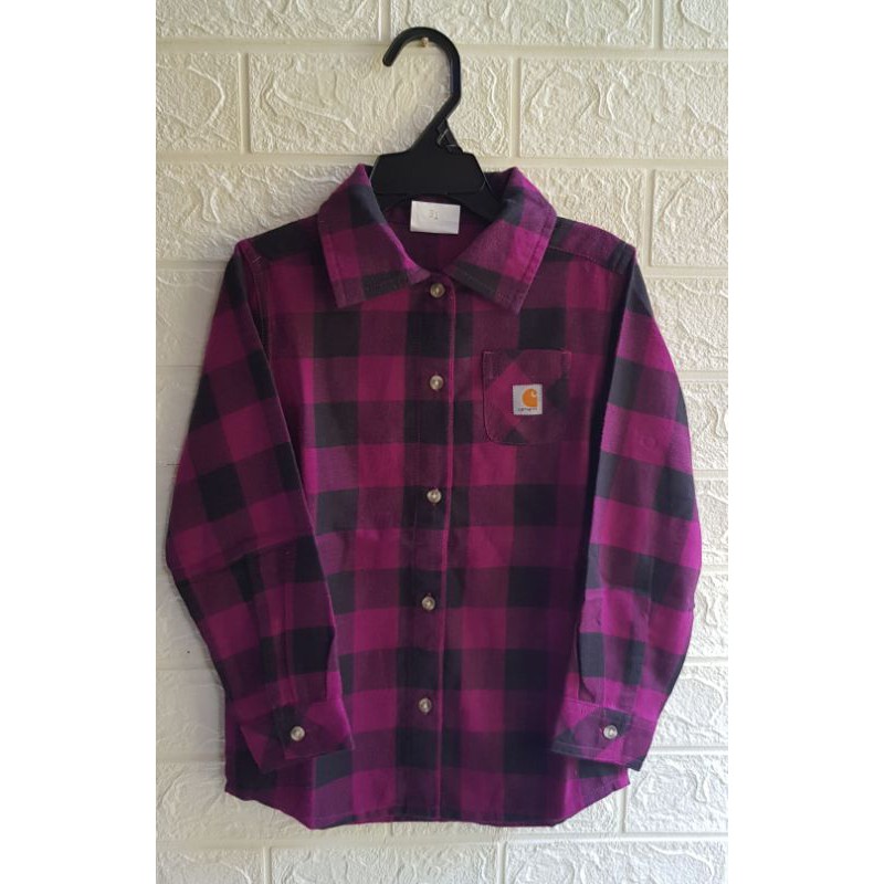 Kemeja Flannel anak carhartt