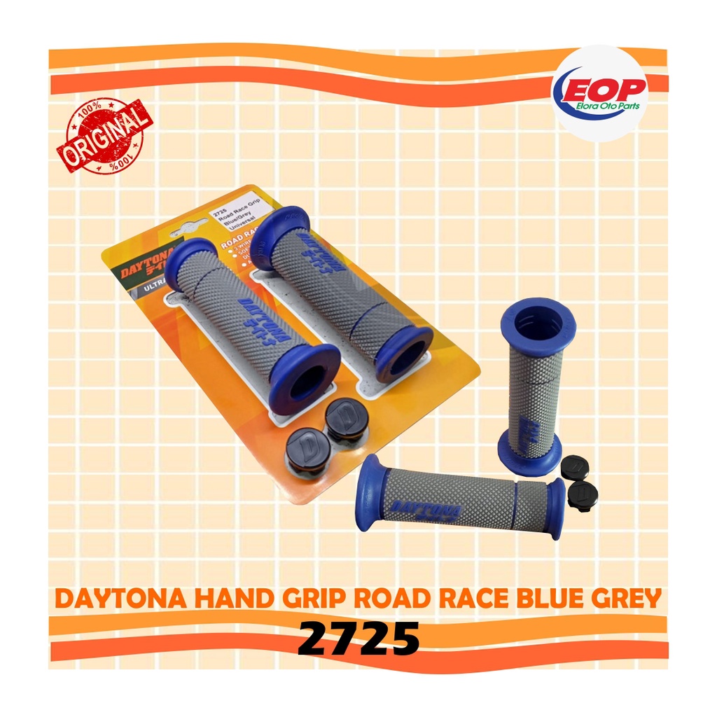 Daytona Hand Grip Road Race Blue Grey  2725 Original