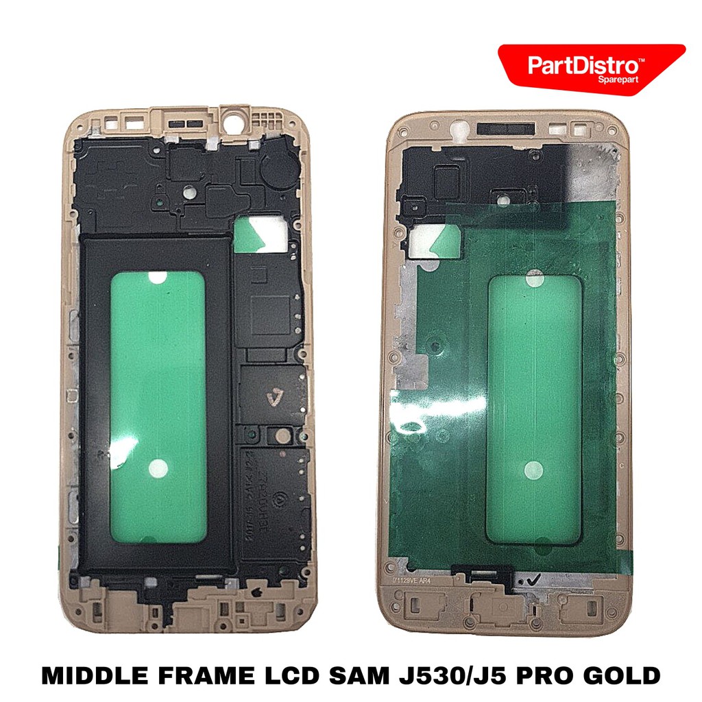 MIDDLE FRAME LCD SAM J530/J5 PRO GOLD