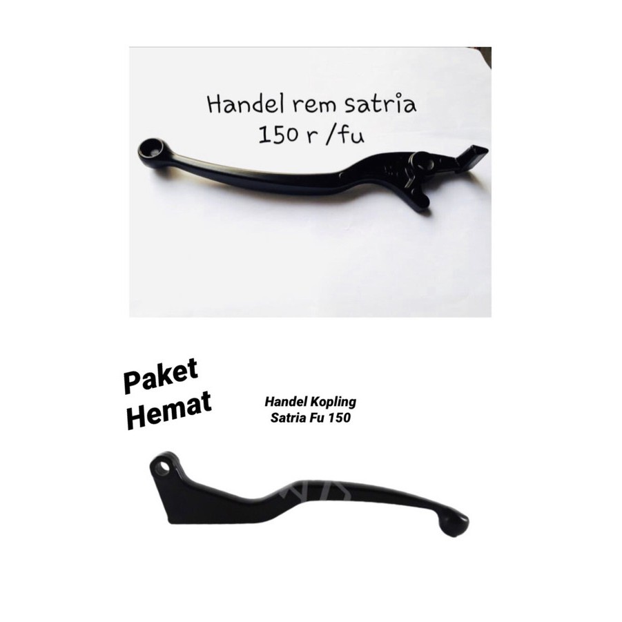 HANDLE REM HANDEL REM KOPLING SET KIRI KANAN SATRIA FU150-FU 150 PAKET